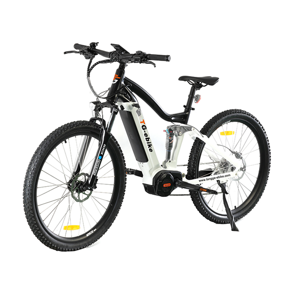 TG-M006   力矩传感中置电机电动自行车四连杆电动自行车27.5寸