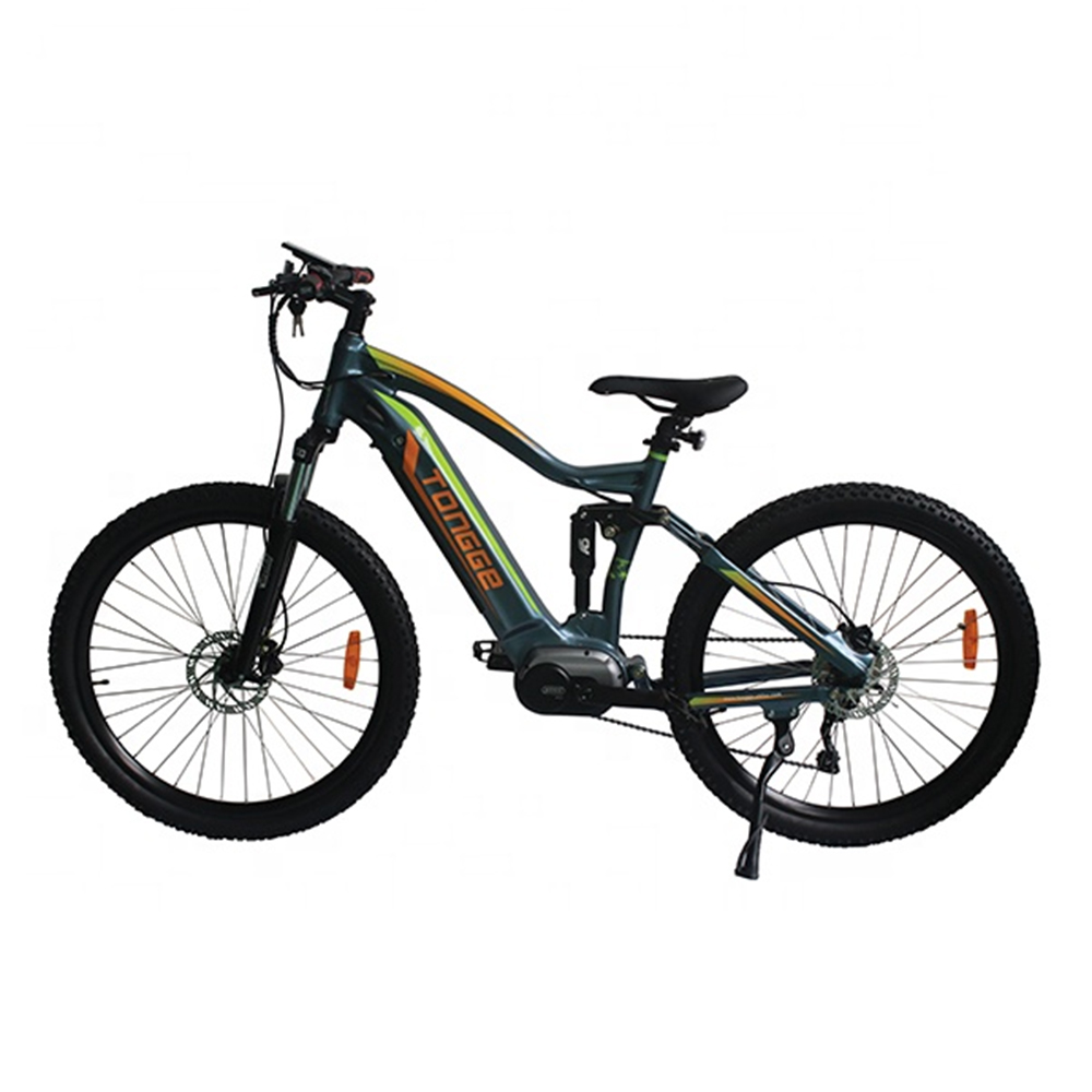 TG-M007 中置电机电动自行车力矩自行车锂电车27.5寸四连杆越野车