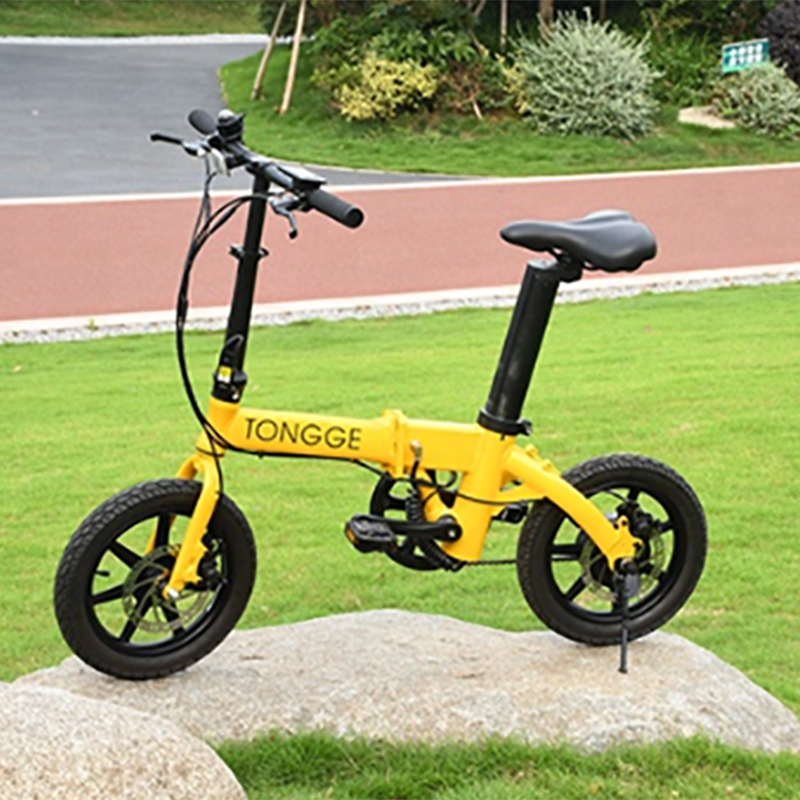 TG-Q001 12寸14寸折叠电动自行车代步锂电助力车自行车定制