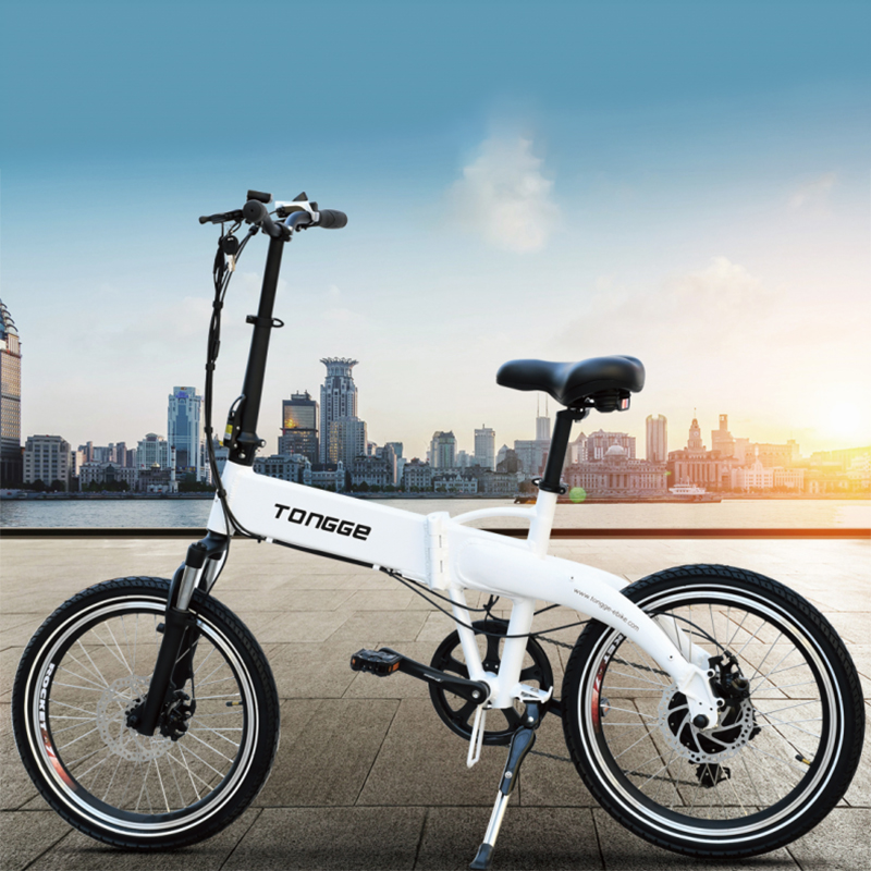 TG-F004 锂电车可折叠电动自行车20寸